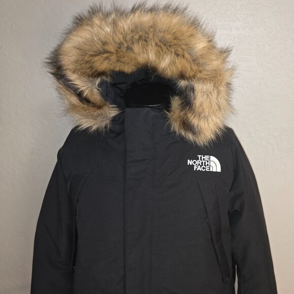 The North Face Men's Outer Boroughs 550 Down Parka Coat Jacket TNF Black XL - Picture 2 of 13